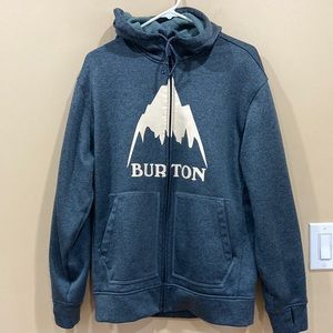 Burton zip up hoodie